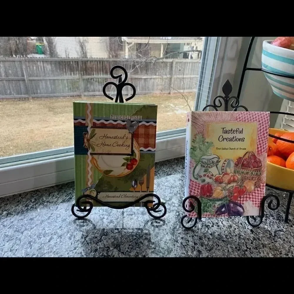 Lot of 2 Ring Bound cookbooks #CB5